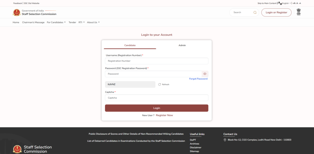 SSC (Staff Selection Commission ) CGL Vacancy 2026